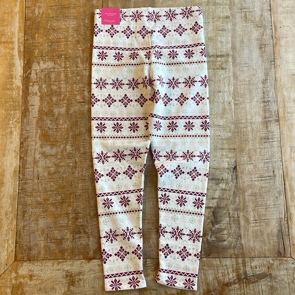 NWT Isaac Mizrahi girls leggings M(7/8) - Picture 5 of 5